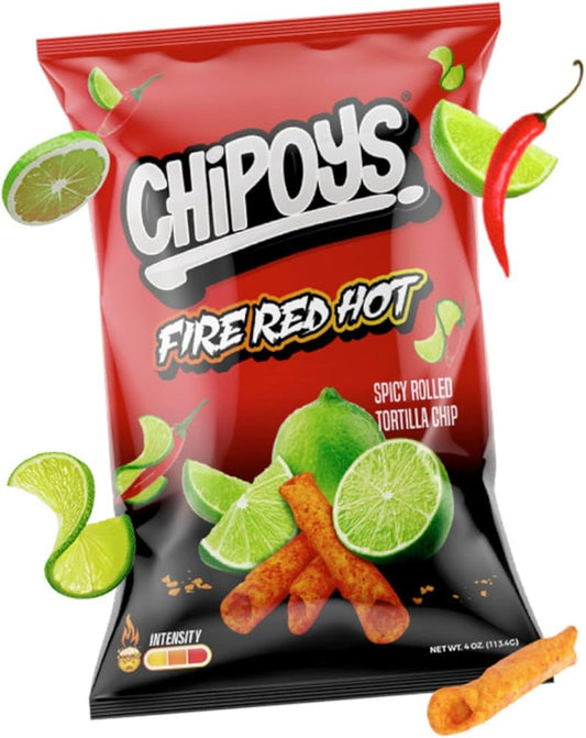 CHIPOYS - FIRE RED HOT 56,7g-American Fitness 2.0