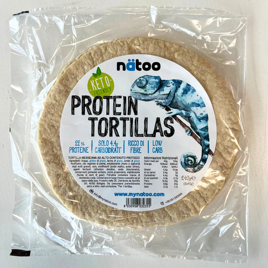 NATOO - PROTEIN TORTILLAS LOW CARB 6x40g