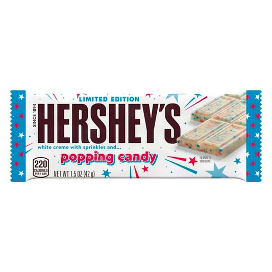 HERSHEY'S - POPPING CANDY CHOCOLATE TAB 42g