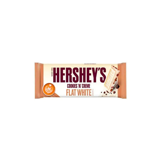 HERSHEY'S - FLAT WHITE CHOCOLATE TAB 90g