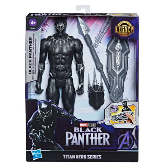 ACTION FIGURE - MARVEL TITAN HERO BLACK PANTHER 30cm