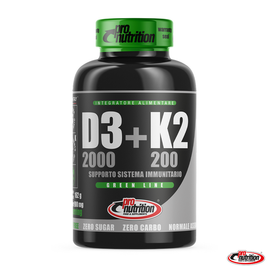 PRO NUTRITION - D3+K2 120cps