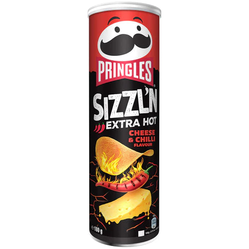 PRINGLES - SIZZL'N CHEESE & CHILLI 180g