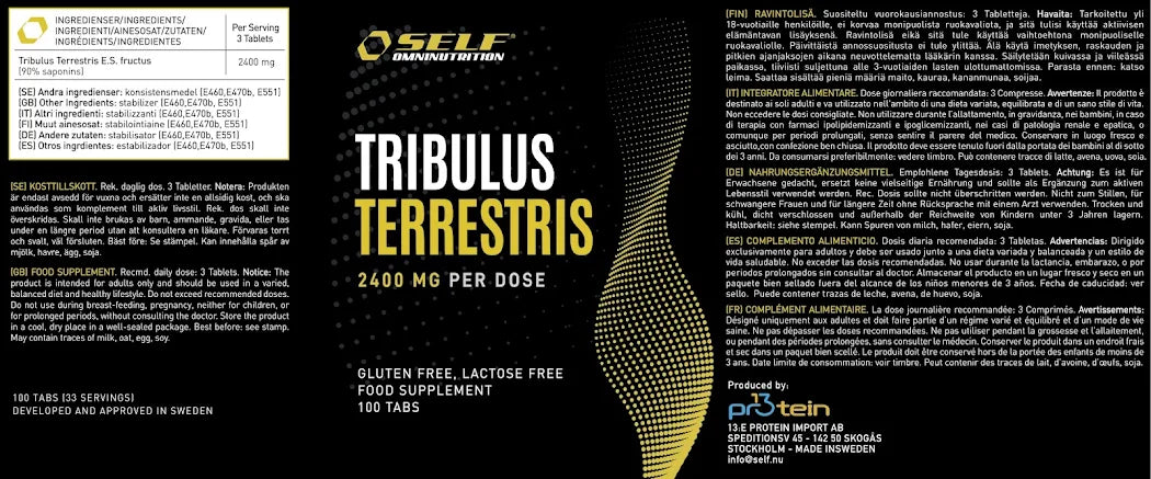 SELF - TRIBULUS TERRESTRIS 100cps