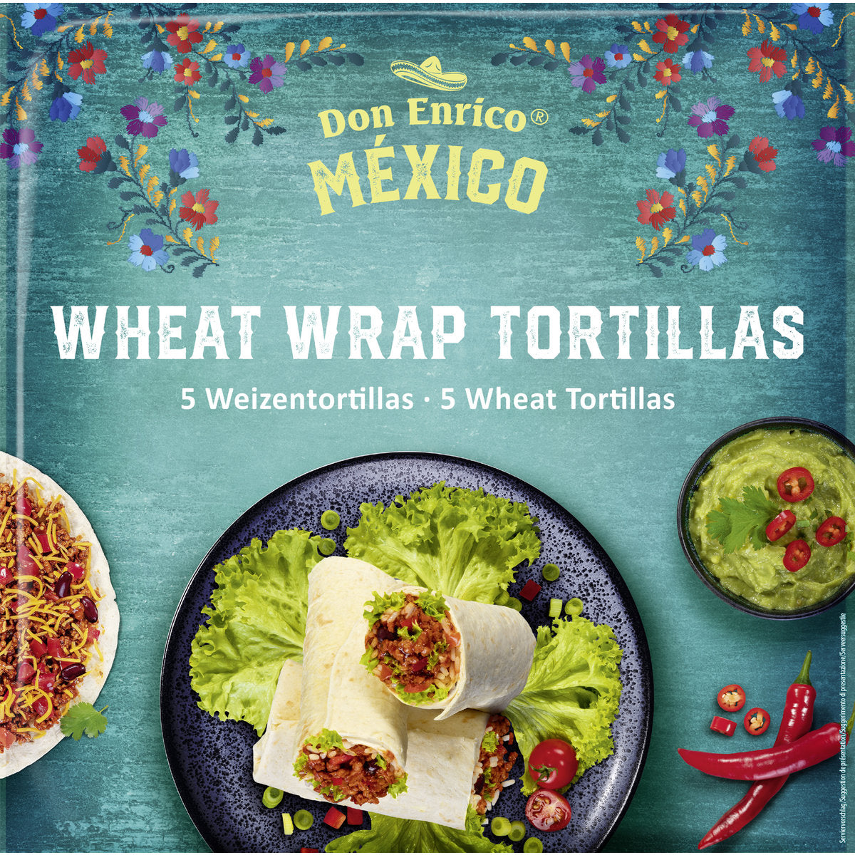 DON ENRICO - WHEAT WRAP TORTILLAS 320g