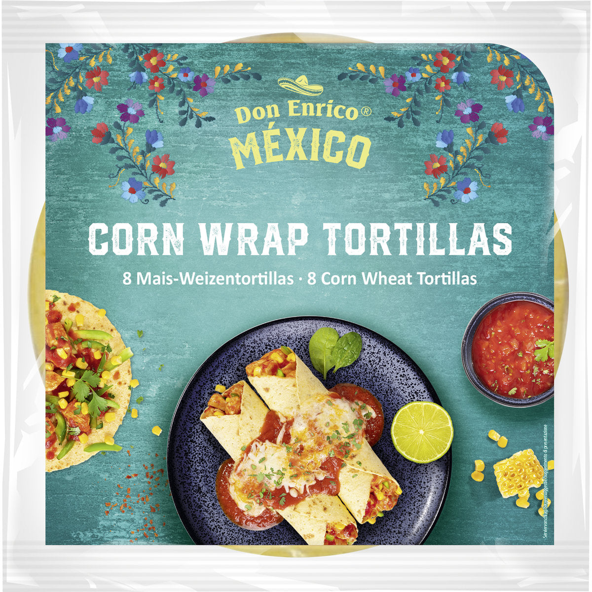 DON ENRICO - CORN WRAP TORTILLAS 320g