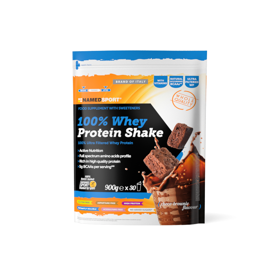 NAMEDSPORT - 100% WHEY SHAKE 900gr