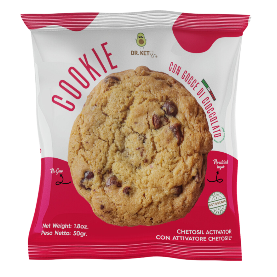 DR. KETO - COOKIE - CON GOCCE DI CIOCCOLATO-American Fitness 2.0