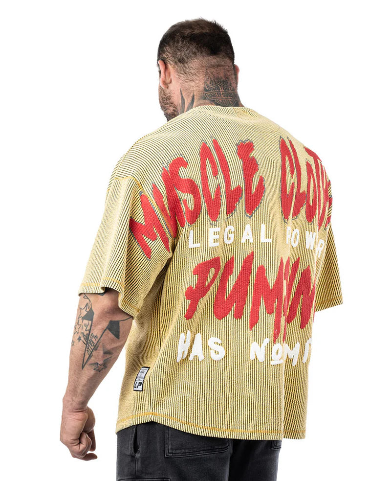 LEGAL POWER - RAG TOP MUSCLE CLOTHING STONEWASHED BOSTON