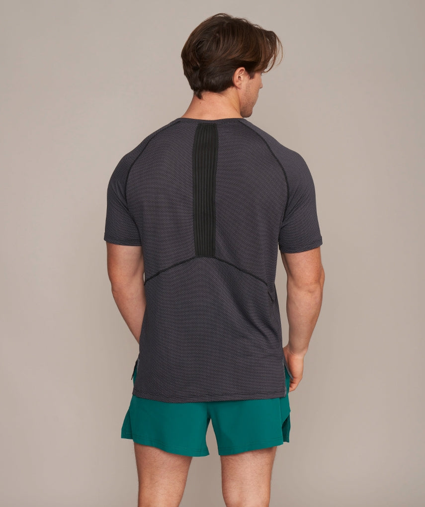 GOLD'S GYM - T-SHIRT TRAINING LOOSE KURT - BLACK