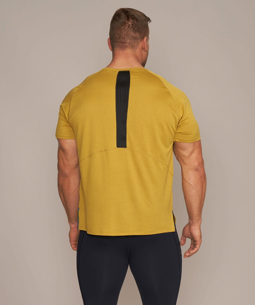 GOLD'S GYM - T-SHIRT TRAINING LOOSE KURT - ANTIQUE GOLD