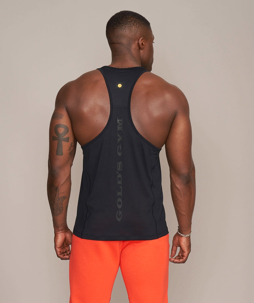 GOLD'S GYM - STRINGER WILT - BLACK