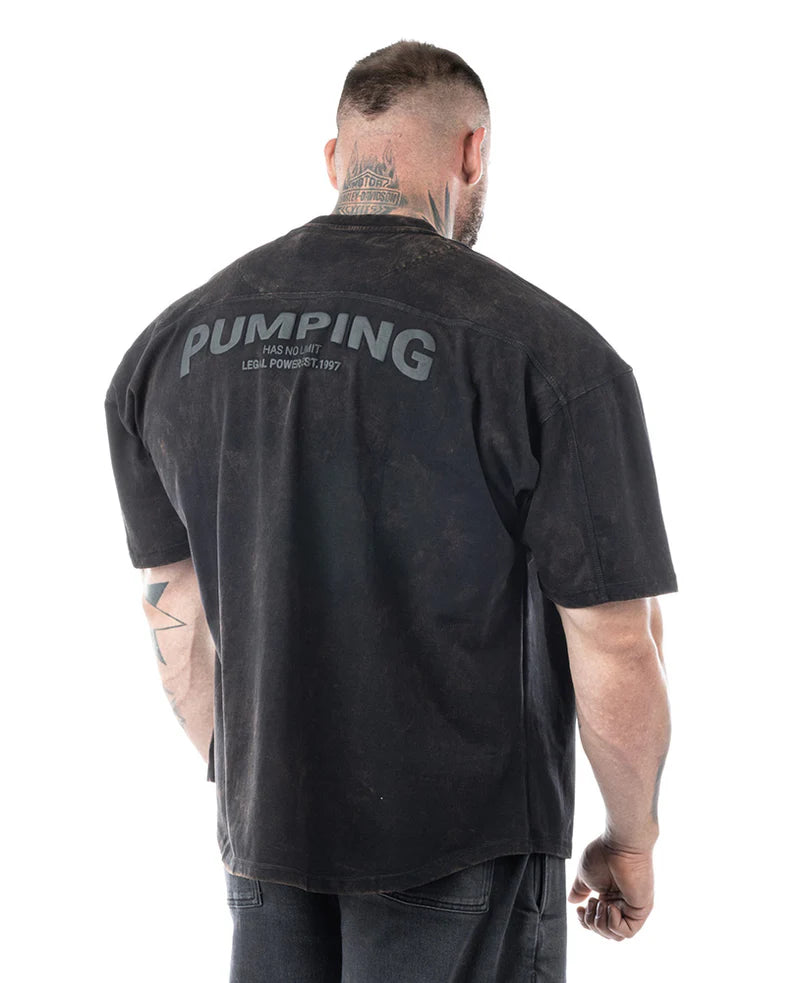 LEGAL POWER - RAG TOP LPLIMITS STONEWASHED HEAVY JERSEY