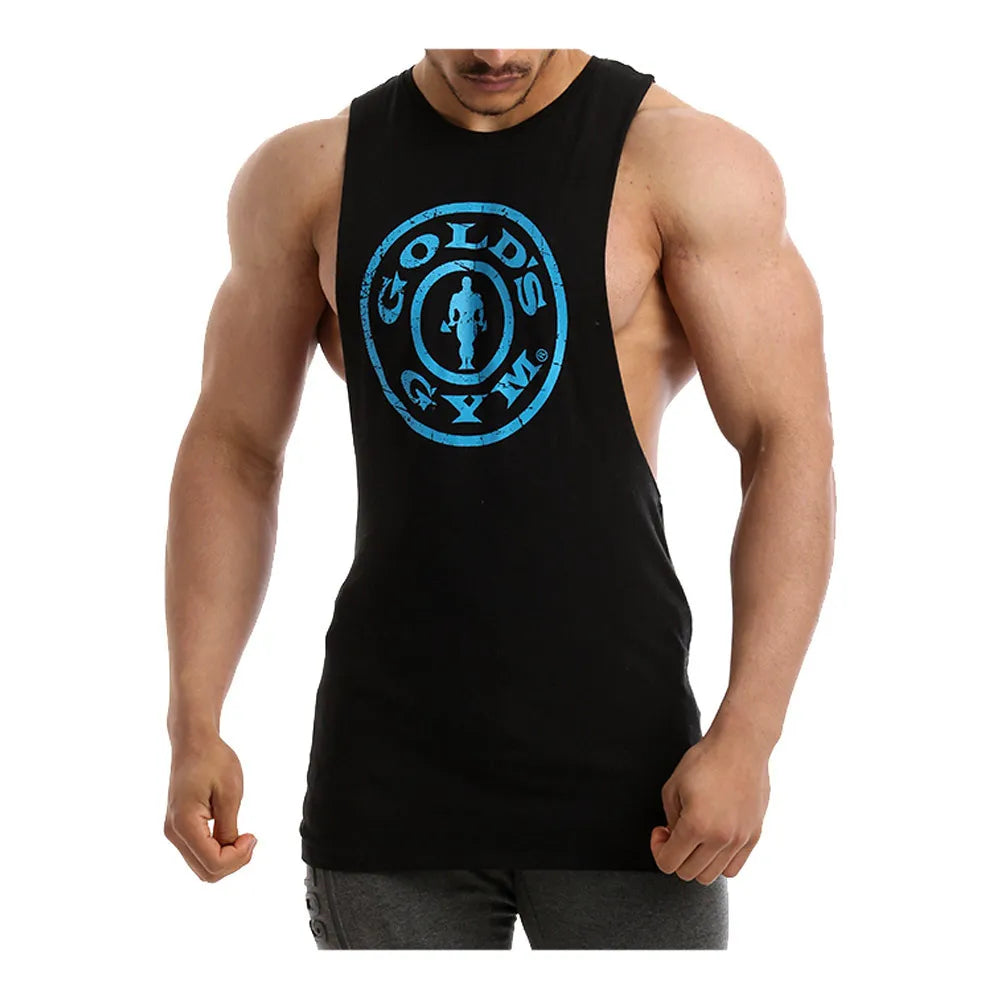 GOLD'S GYM - CANOTTA DROP ARMHOLE VEST GGVST142