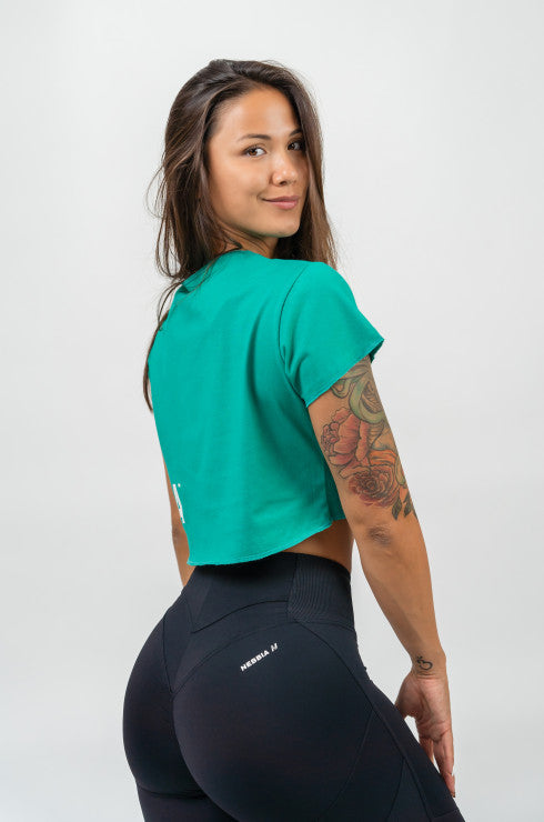 NEBBIA - OVERSIZED CROP TOP POWERHOUSE 279
