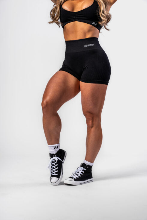 NEBBIA - SHORTS A VITA ALTA PUSH-UP TOTALLY SEAMLESS 304