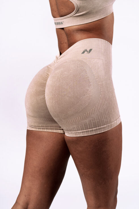 NEBBIA - SHORTS A VITA ALTA PUSH-UP TOTALLY SEAMLESS 304