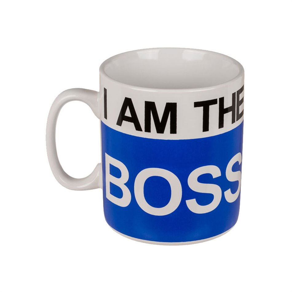 TAZZA - I AM THE BOSS 13x11cm