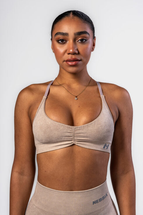 NEBBIA - TOP SPORTIVO A SOSTEGNO MEDIO TOTALLY SEAMLESS 305