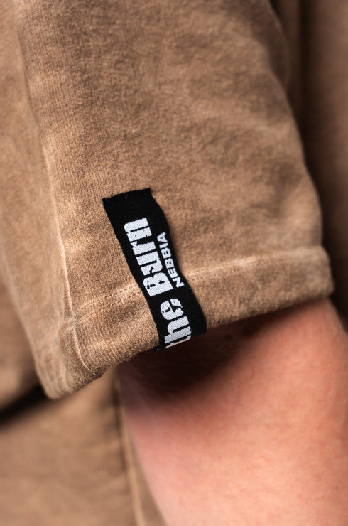 NEBBIA - WASHED-OFF OVERSIZED SHIRT 90'S THROWBACK 347