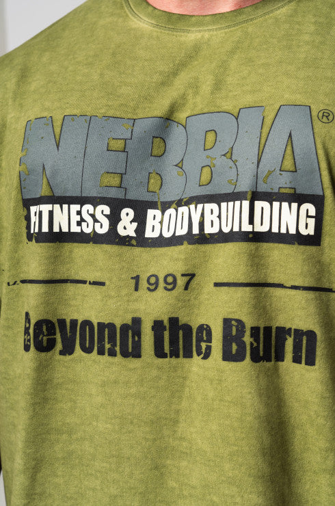 NEBBIA - WASHED-OFF OVERSIZED T-SHIRT HERITAGE 355