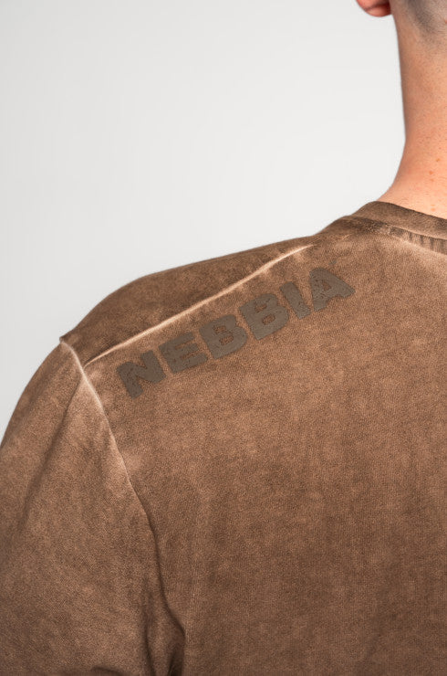 NEBBIA - WASHED-OFF OVERSIZED T-SHIRT HERITAGE 355
