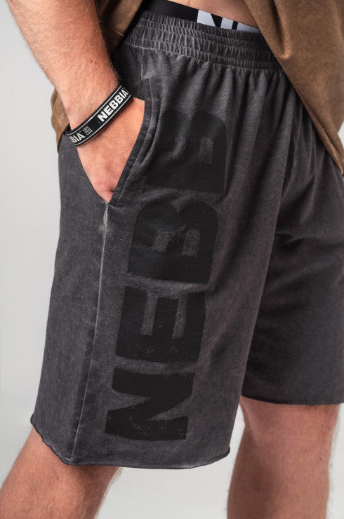 NEBBIA - WASHED-OFF GYM SWEATSHIRTS NO BS 367