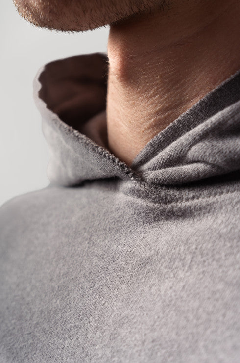 NEBBIA - WASHED-OFF OVERSIZED PULLOVER HOODIE NO BS 371