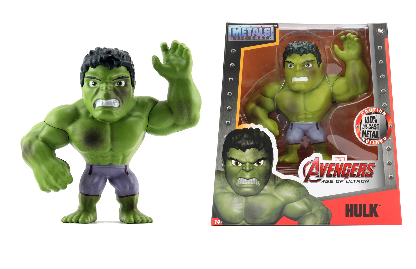 ACTION FIGURE - MARVEL HULK 15cm-American Fitness 2.0