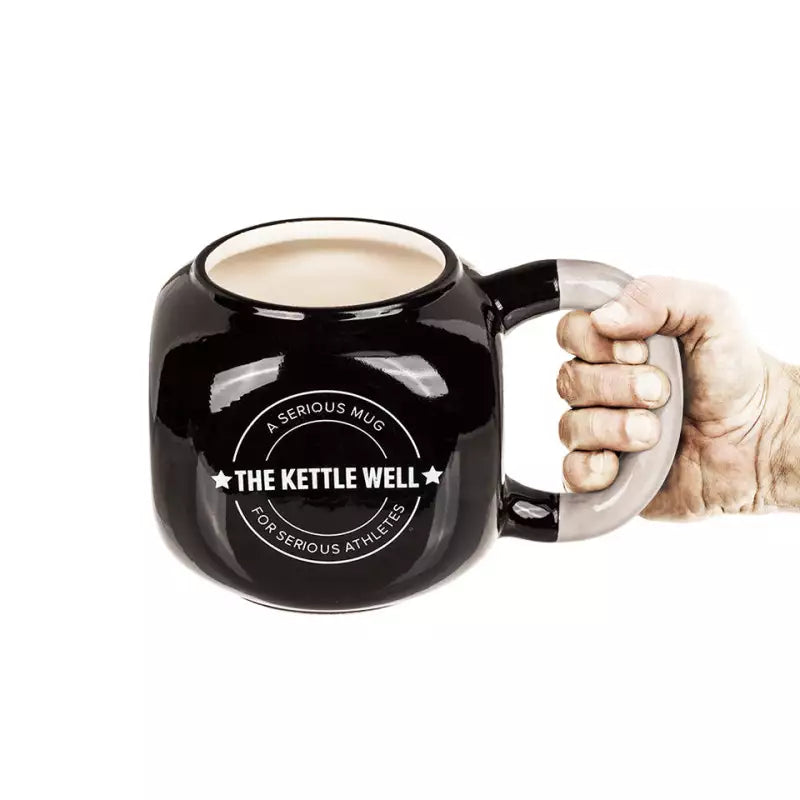 Atspauda Kettlebell - Tazza da tè e caffè in ceramica con grafica Lift Me Up Workout, colore Atspauda Kettlebell - Tazza da tè e caffè in ceramica con grafica Lift Me Up Workout, colore