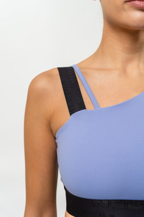 NEBBIA - LIGHT-SUPPORT ASSYMETRICAL SPORTS BRA ELITE 469