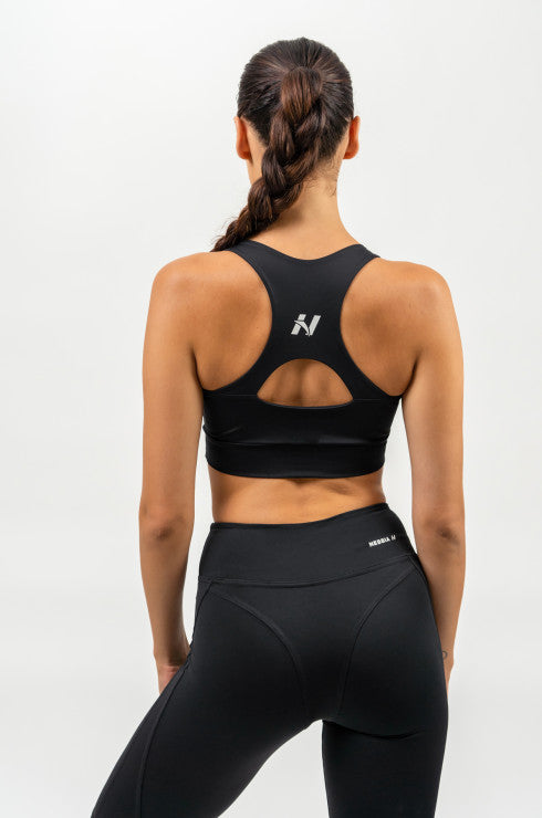 NEBBIA - MEDIUM-SUPPORT RACERBACK SPORTS BRA AGILE 471