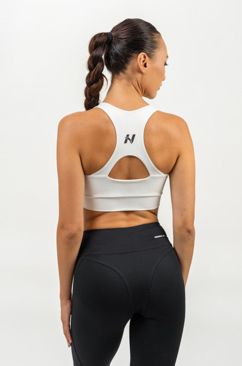 NEBBIA - MEDIUM-SUPPORT RACERBACK SPORTS BRA AGILE 471