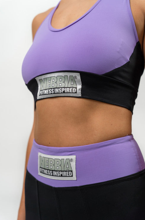 NEBBIA - HIGH-IMPACT PADDED SPORTS BRA SIGNATURE 472