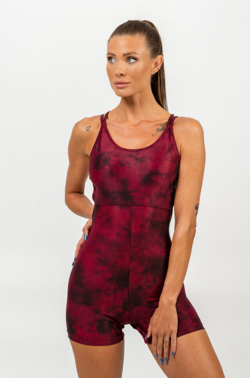 NEBBIA - SHORT WORKOUT JUMPSUIT TREND-SETTER 484