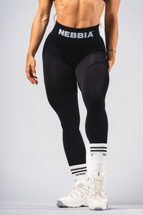 NEBBIA-Leggings a vita alta Push-Up FLOW SEAMLESS 496