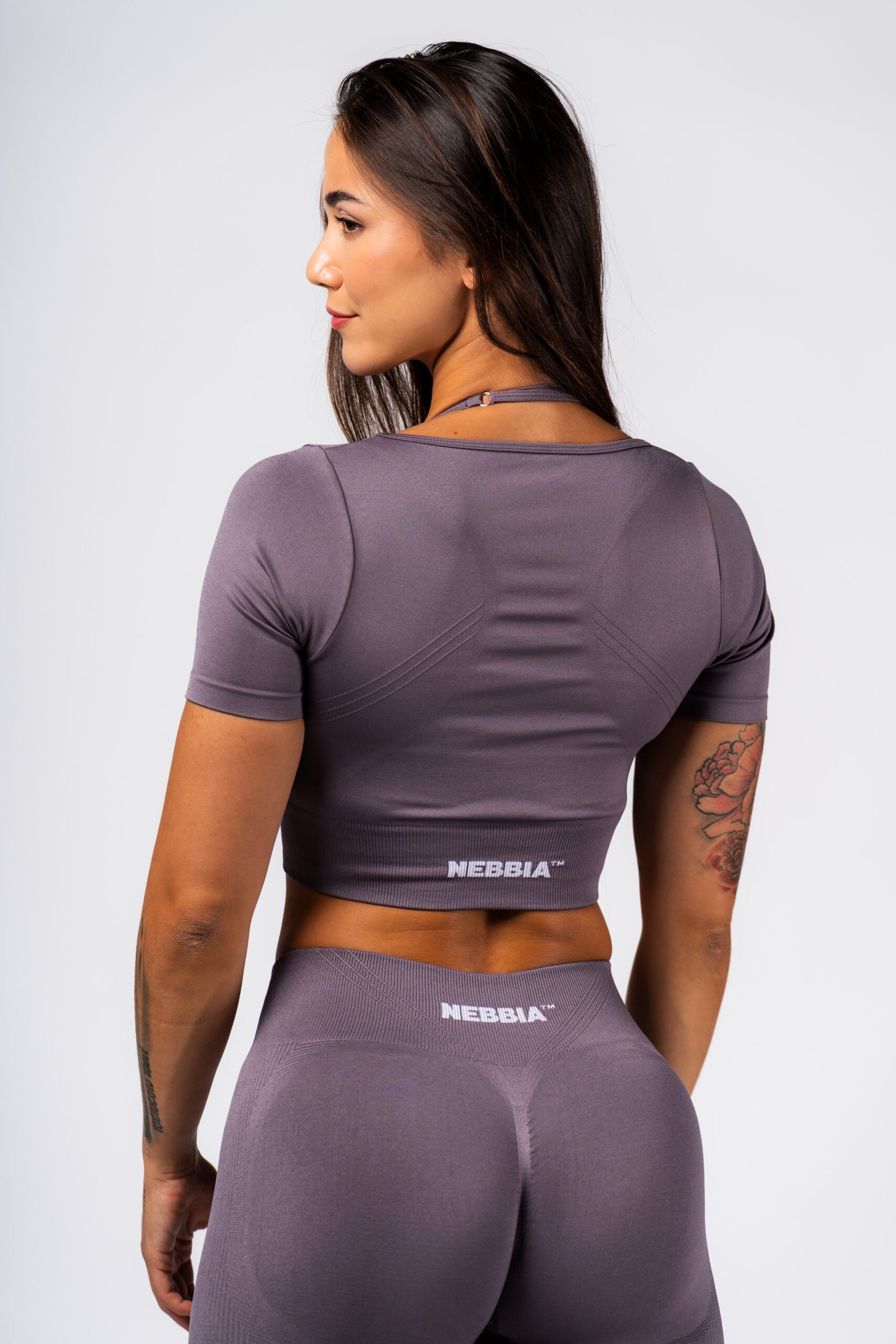 NEBBIA Crop top modellante FLOW SEAMLESS 499