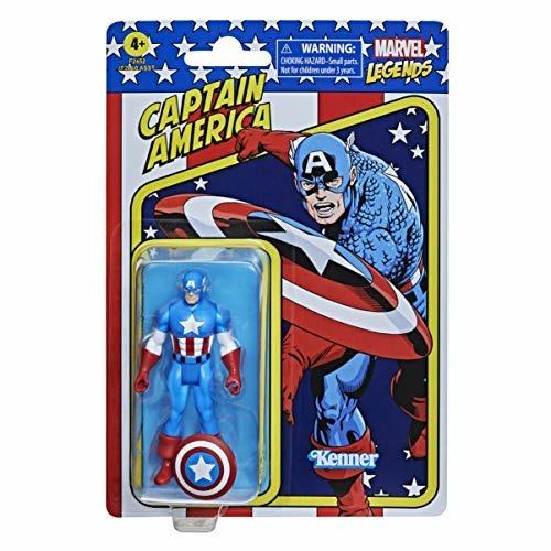 ACTION FIGURE - CAPITAN AMERICA RETRO 10cm