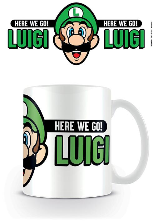 TAZZA - NINTENDO SUPER MARIO "HERE WE GO, LUIGI" 315ml