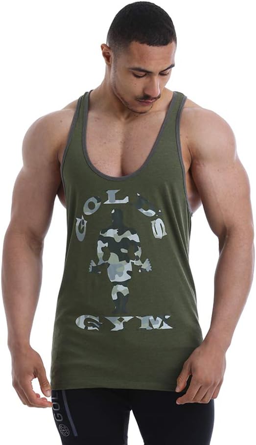 GOLD'S GYM - CANOTTA CAMO JOE GGVST145