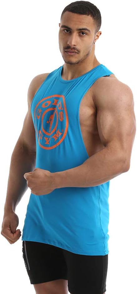 GOLD'S GYM - CANOTTA DROP ARMHOLE VEST GGVST142