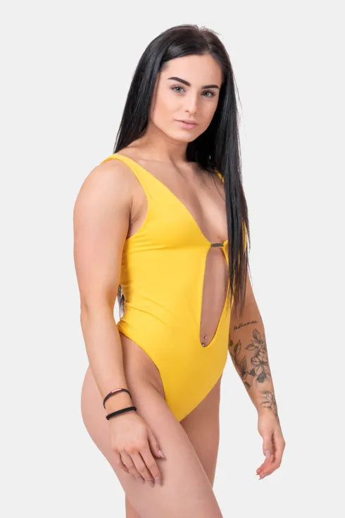 NEBBIA - HIGH ENERGY MONOKINI YELLOW 560