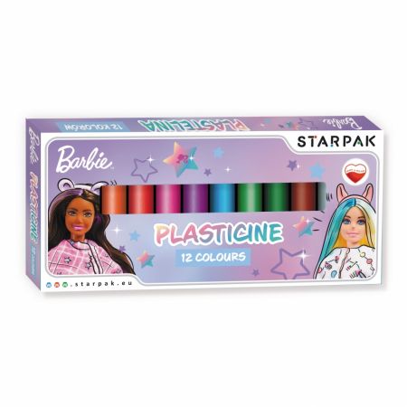 PLASTILINA DI BARBIE 12 COLORI