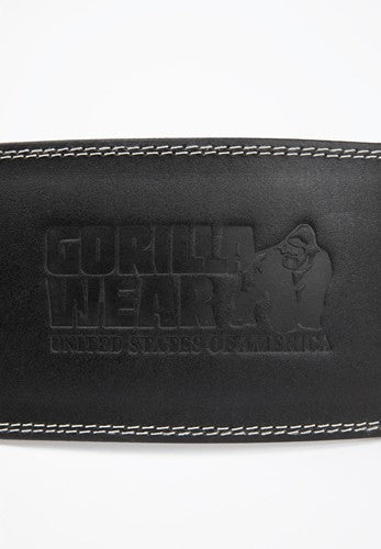 GORILLA - 6 INCH PADDED LEATHER LIFTING BELT