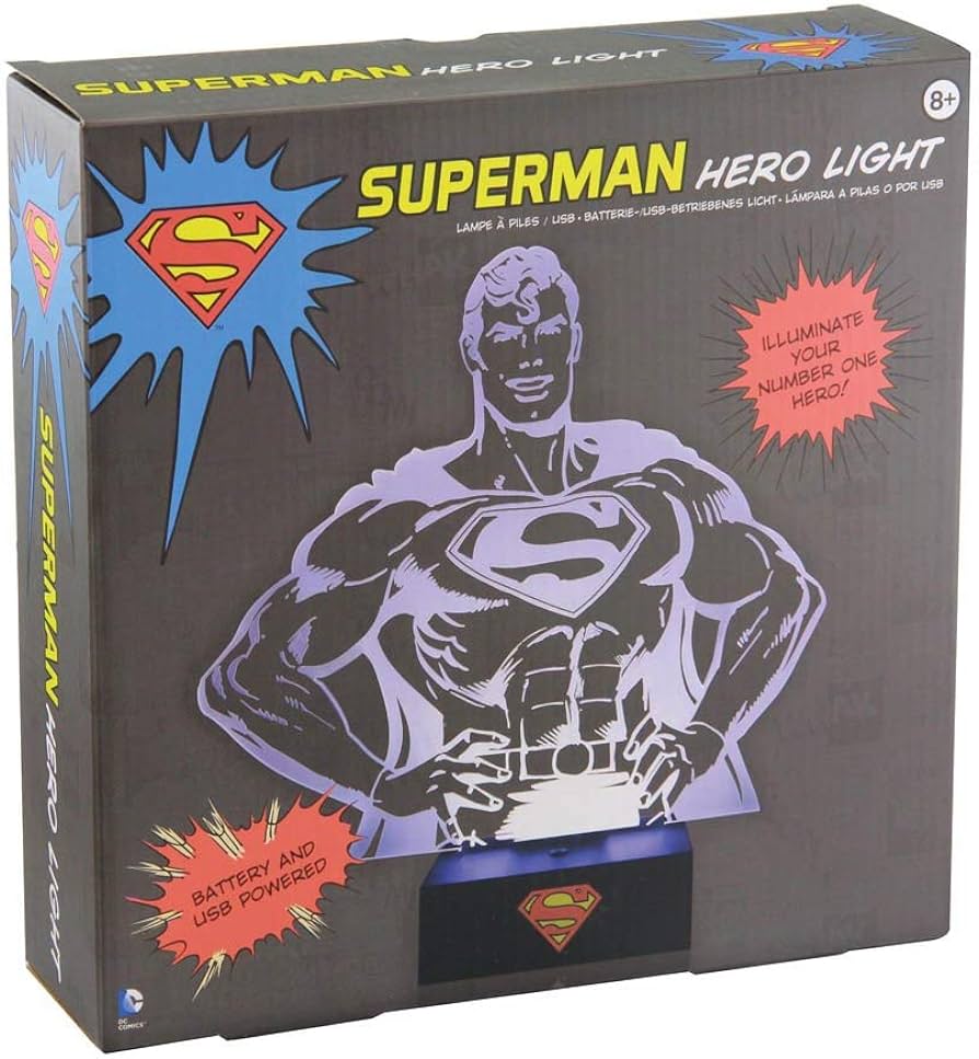 FIGURE - SUPERMAN HERO LIGHT 25cm-American Fitness 2.0