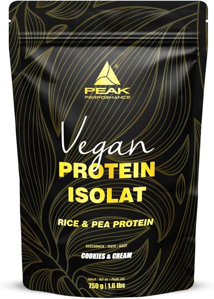 PEAK-VEGAN PROTEIN ISOLATE 750GR
