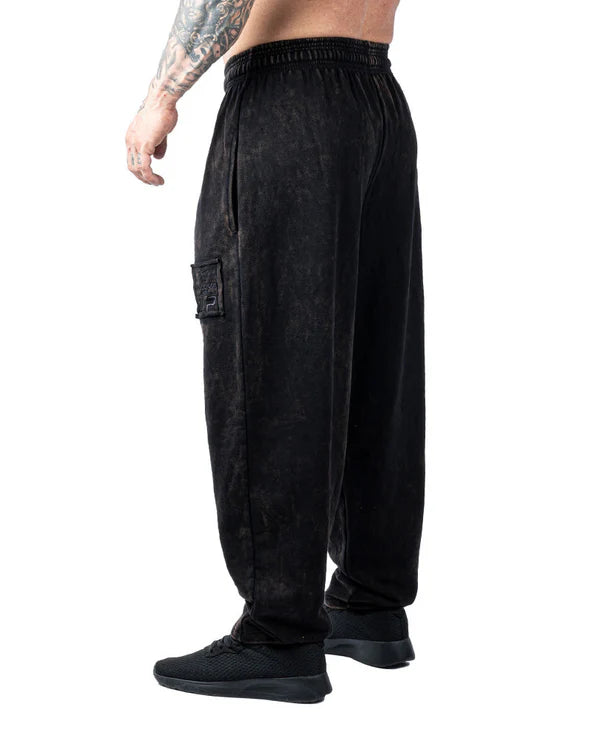 LEGAL POWER - STONEWASHED OTTOMIX LPLIMITS BODY PANTS (NERO)