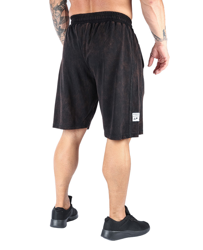 LEGAL POWER - LPLIMITS STONEWASHED JERSEY PIQUE SHORTS