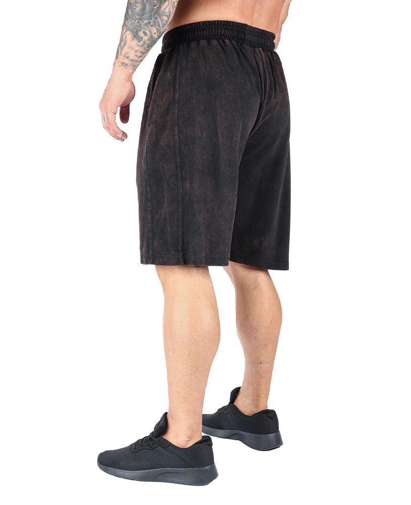 LEGAL POWER - LPLIMITS STONEWASHED JERSEY PIQUE SHORTS