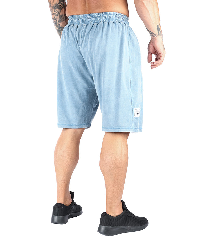 LEGAL POWER - LPLIMITS STONEWASHED JERSEY PIQUE SHORTS